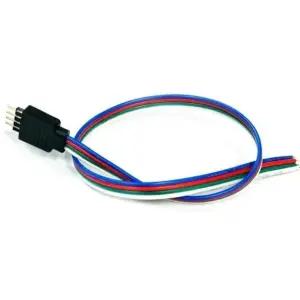 RGB 차량 튜닝 커넥터 4선 부품 1개 자동차 조명 연결용 (WFK6B3J)