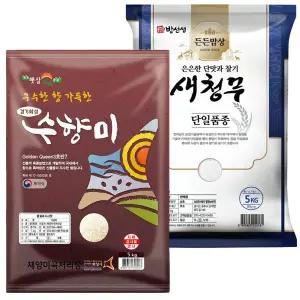 [밥선생]쌀10kg (수향미 5kg + 새청무 5kg)