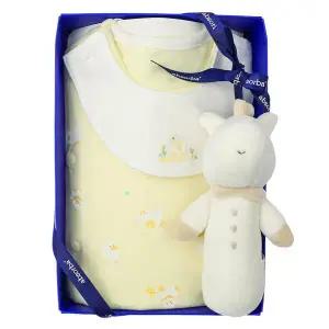 갤러리아 (압소바출산,백일,신생아우주복)두기코튼모달우주복+말딸랑이세