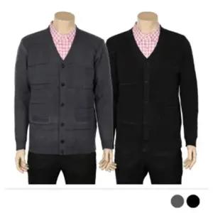 고품질 오버핏 니트 선물 이너 가을 남자 남성 겨울 가디건 (WFJRERP)