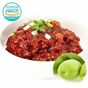 갤러리아 [웰굿]HACCP 전북 프리미엄 매실 품은 비빔낙지젓갈 800g