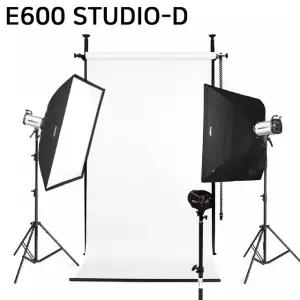 고 세트 스튜디오 2 E600 사진조명 D STUDIO 촬영 (WFJR4CY)