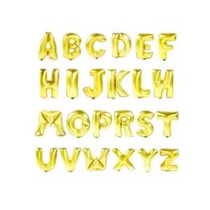 파티용품 금박 이니셜 알파벳 풍선 대형 1P 26종 택1 (WFK4BEQ)