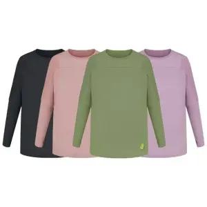 트레이닝 S259 티셔츠 여성 메쉬 긴팔 운동 (WFL0HIT)