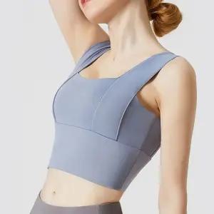 민소매 나시 요가복 심플 트레이닝 운동복 피트 (WFL0HIZ)