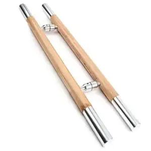 현관문 손잡이 오크 강화도어 우드형 입구 강화목재 (WFJ6CJ3)