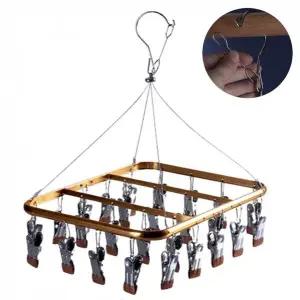 26p 빨래 집게 건조대 양말걸이 속옷건조대 모빌형 (WFJ6YB2)