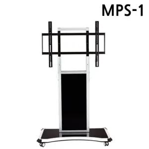 고품질 티비 실버 거치대 스탠드 이동형 모니터 TV 1 MPS (WFJRKPQ)