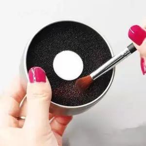 쉐도우세척판 화장붓 블러셔 쉽게흡착 해면스펀지 브러쉬빨기 문지르는 (WFJ6YU8)