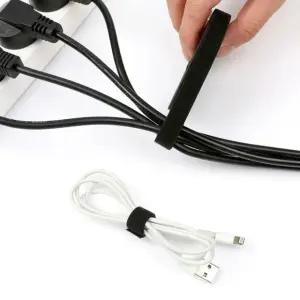 인터넷전선정리 컴퓨터 책상 원하는길이 잘라서쓰는 전기선타이 3M (WFJ6Z4K)