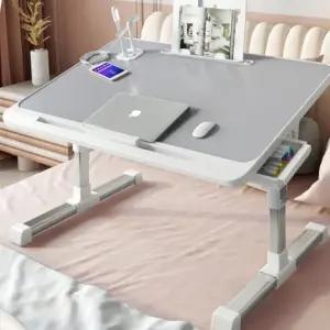 침대 테이블 좌식 노트북 수납 거치 폴딩 원룸 고급형 (WFJ6DTO)