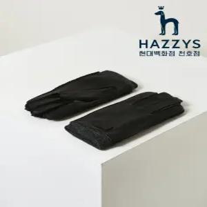 헤지스ACC HJGV5F127BK 블랙 로고장식 염소가죽 장갑22420783392094494