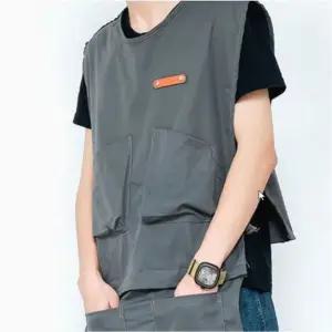 작업 조끼 앞치마 롱타입 도예 목공 미술 공방 (WFK562K)