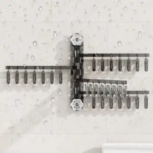 베란다 욕실 빨래걸이 미니 흡착식 건조대 행거 (WFJ6DK7)