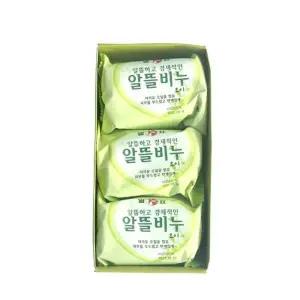 알뜰 오이 비누 140g 3개입 박스 생활용품 경제적 (WFJ6DH2)