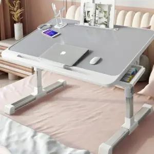 침대 테이블 좌식 노트북 수납 거치 폴딩 원룸 고급형 (WFJ6DTO)