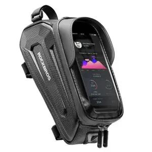 자전거 가방 거치 핸드폰 방수 수납 라이딩 이어폰홀 (WFJ6DSQ)