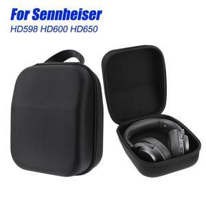 [호환품]sennheiser 호환 HD598 HD600 헤드폰 운반 케이스 헤드셋 파우치 백용 하드 쉘 보관 여행용 상자
