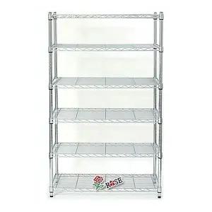 메탈수납선반 수납장 인테리어 6단인테리어선반 메탈수납장 (WFJ74QH)