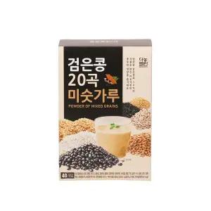 [NS홈쇼핑]다농원 검은콩 20곡 미숫가루 40T x 4개[35625363]