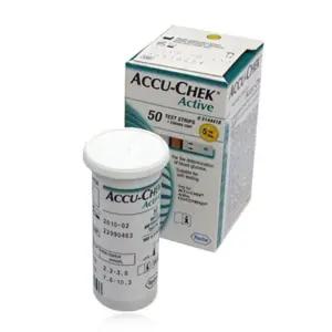 아큐첵 혈당측정검사지 당뇨체크지 50매 약국 채혈기 60대