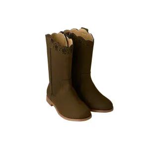 [롯데백화점]룰라비 LB- 스웨이드스칼럽부츠 75C12-825-01