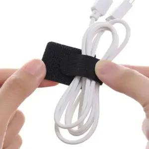 거실선정리스트랩 전기선 정리 8매 고정 찍찍이테이프 (WFJ6E79)