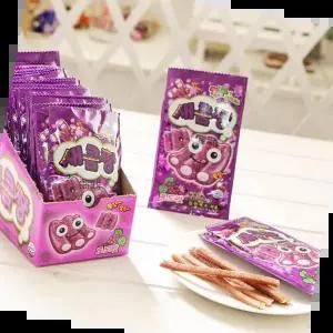 간식 새콤짱 포도맛 24개입 젤리 아이 사무실 35g