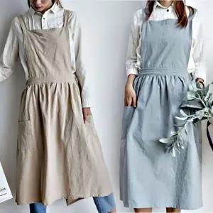 아동 앞치마 주름형 디자인 어린이집 카페용 예쁜 꽃집 (WFJ68KQ)