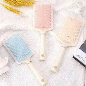 엉킨머리빗 사각 젖은헤어 아이보리컬러 넓은면접 두피마사지빗 자극없이 (WFJ6ZCN)