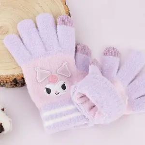 [하프클럽/]겨울 따뜻한 터치 장갑 1P 핸드폰 손가락 인식 보온