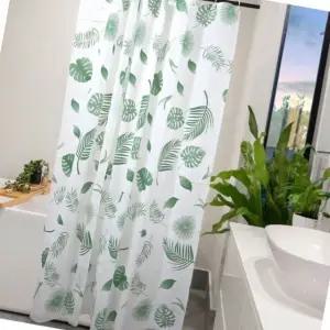 방수 샤워커튼 대형 200x180cm 욕실 커튼 물막이 샤워부스 (WFK6LER)