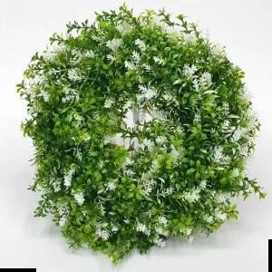 조화 인테리어 촬영소품 잎사귀 조화리스 가랜드 행잉