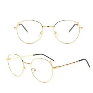 가벼운 안경테 철테 남녀 데일리 패션 편안한 (WFJ6ZOU)
