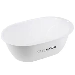 목욕 타원 다용도 국산 화이트 세숫대야 대야