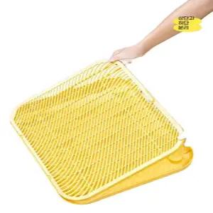 모래 모아주는 고양이 패드 사막화방지 발판 모래매트 화장실 스텝퍼