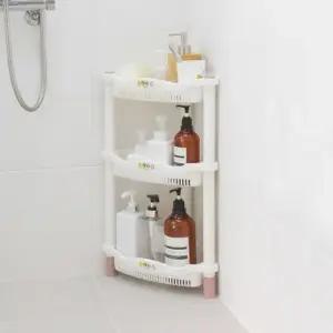 코너형 수납 선반 3단 포레스트 디자인 공간 절약 (WFK6LPF)