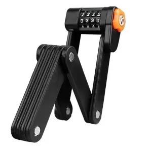 4넘버자전거잠금쇠 접이식 튼튼한 도난방지열쇠 공용주차장 콤팩트 (WFJ6G8W)