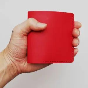 가죽 지갑 심플 미니 지퍼지갑 (WFK6E3J)