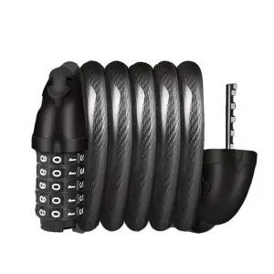 5자리케이블자물쇠 자전거자물쇠 와이어락 번호키잠금장치 튼튼한 안전 (WFJ6GCP)