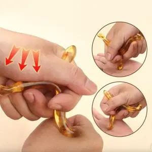 손 마사지 괄사 지압봉 겸용 셀프마사지 림프순환 (WFK6E6F)