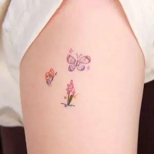 붙이는 판박이 미니 타투스티커 No.2 (WFJ6HYW)