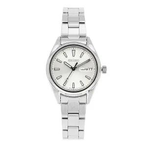 세이코 여성 메탈 손목 시계 데이데이트 SUR349P1