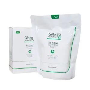 참존 징코 내츄럴 올인원 클렌징 티슈 110매 리필