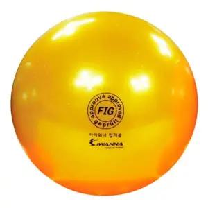 아이워너 리듬체조볼 리듬체조 컬러볼 (펄) 일반 18.5cm (옐로우) 체조볼 (WFJ7AWK)