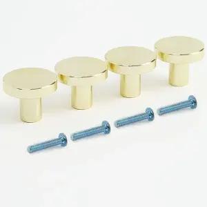 문손잡이 도어핸들 가구부속 알루미늄문핸들 원형도어손잡이 (WFJ7BAP)