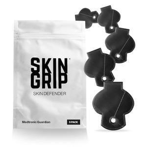 [미국배송] 스킨 그립: 메드트로닉 CGM과 호환되는 디펜더 재사용 장벽 주입 세트용 프리컷 비접착식 커버 레이어가 반응을 예방하는 데 도움 - 5팩