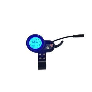 새로운 스크린 48V60V72V 컬러 5선 속도계 표시 U 6선 납작한 플러그 1 유형 36V 전동 킥보드계기판 전동킥보드속도계