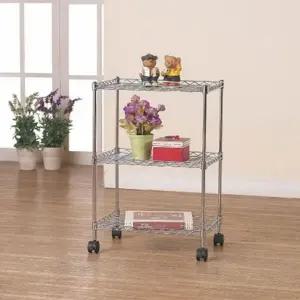 메탈선반 철제선반 3단선반 450mm철제선반 3단수납메탈선반 (WFJ7OYB)