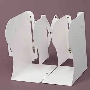 사무실 철제책꽂이 길이조절책꽂이선반 책상위 책상용